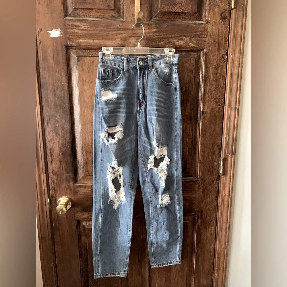 SHEIN mom jeans